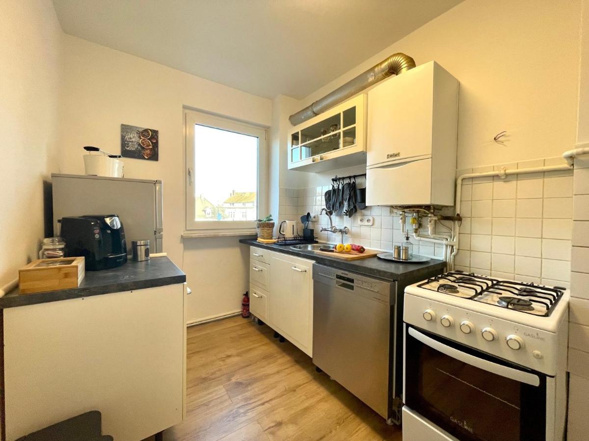 Downtown Apartment By Ninja Spaces - Kingsize-Bett, Kueche, Netflix, Terrasse Wuppertal Extérieur photo
